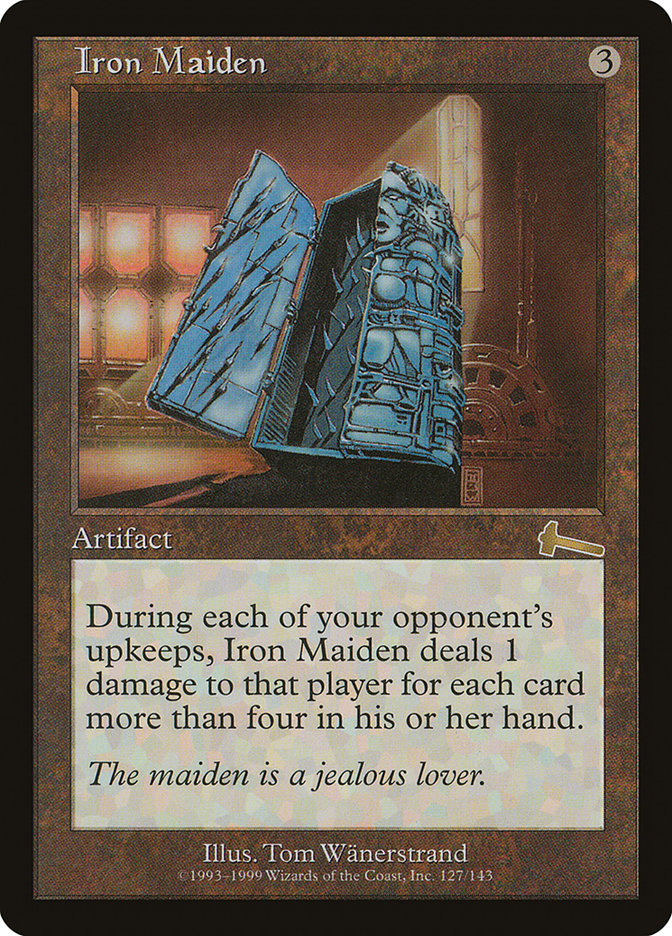 Iron Maiden [Urza's Legacy] Magic: The Gathering