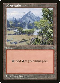 Mountain (Oversized) [Oversize Cards] Magic: The Gathering