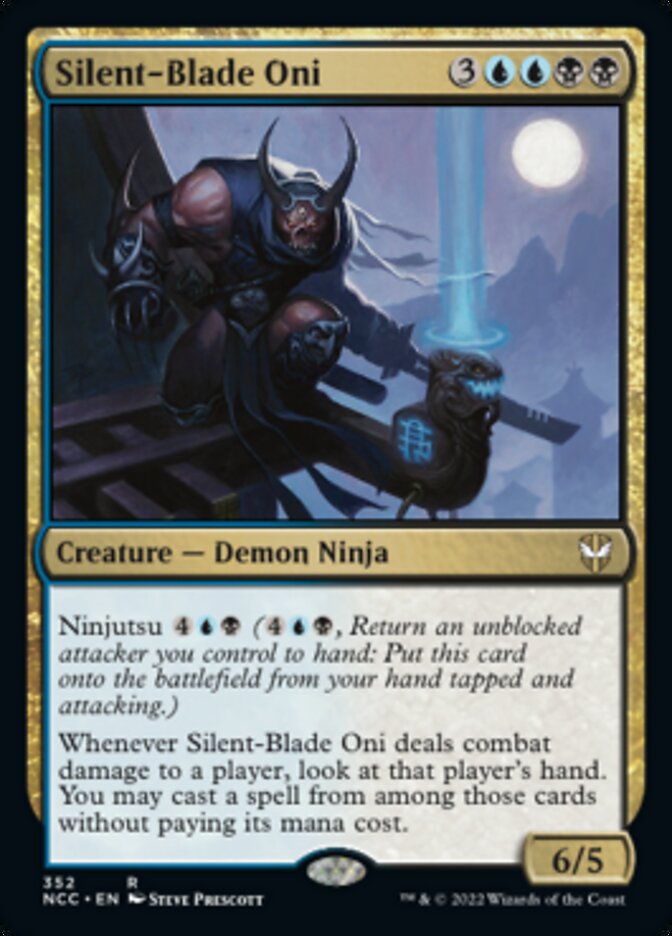 Silent-Blade Oni [Streets of New Capenna Commander] Magic: The Gathering