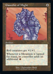 Gauntlet of Might (Retro) [30th Anniversary Edition] Magic: The Gathering