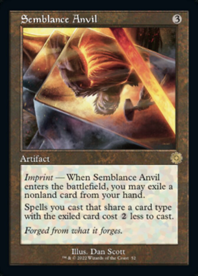 Semblance Anvil (Retro) [The Brothers' War Retro Artifacts] Magic: The Gathering