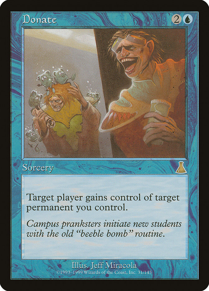 Donate [Urza's Destiny] Magic: The Gathering