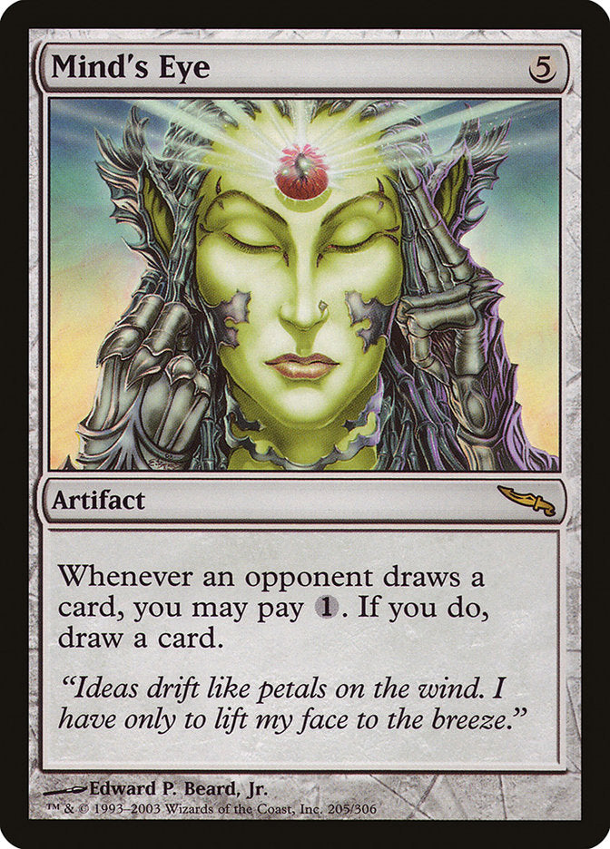 Mind's Eye [Mirrodin] Magic: The Gathering