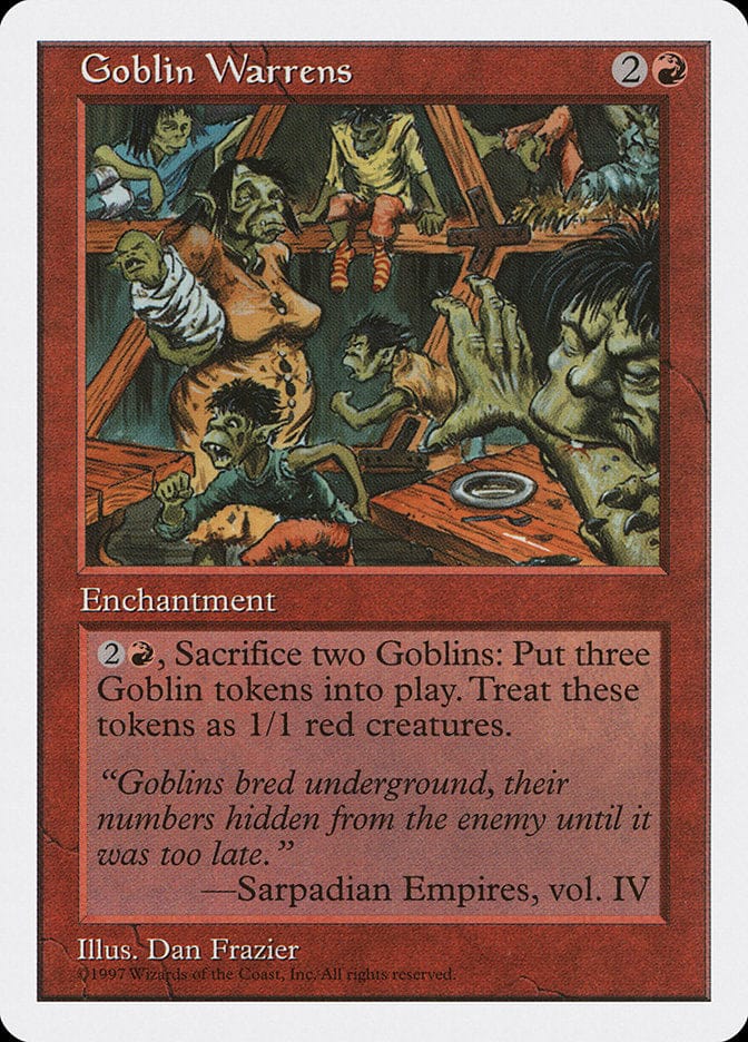 Goblin Warrens [Fifth Edition] Magic: The Gathering