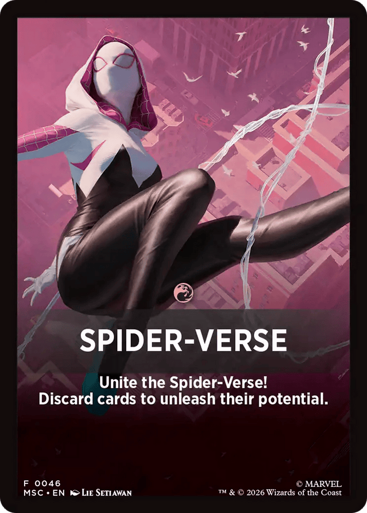 Spider-Verse Theme Card [Marvel Super Heroes Commander]