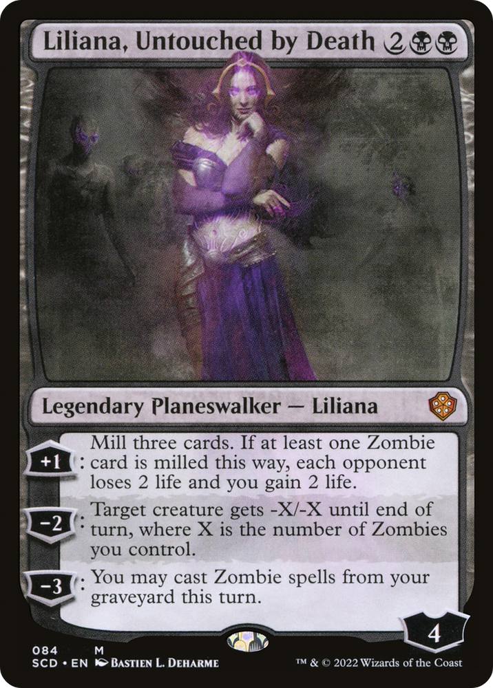 Liliana, Untouched by Death [Starter Commander Decks] Magic: The Gathering
