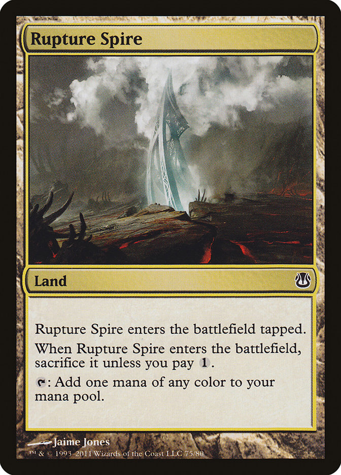Rupture Spire [Duel Decks: Ajani vs. Nicol Bolas] Magic: The Gathering