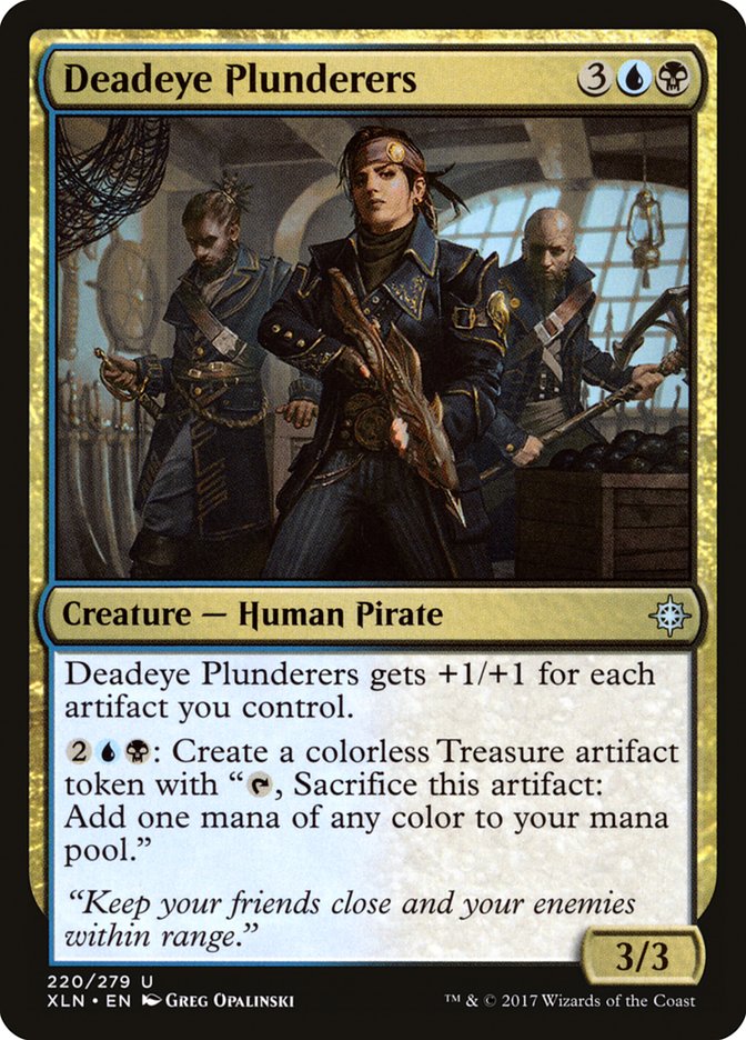 Deadeye Plunderers [Ixalan] Magic: The Gathering