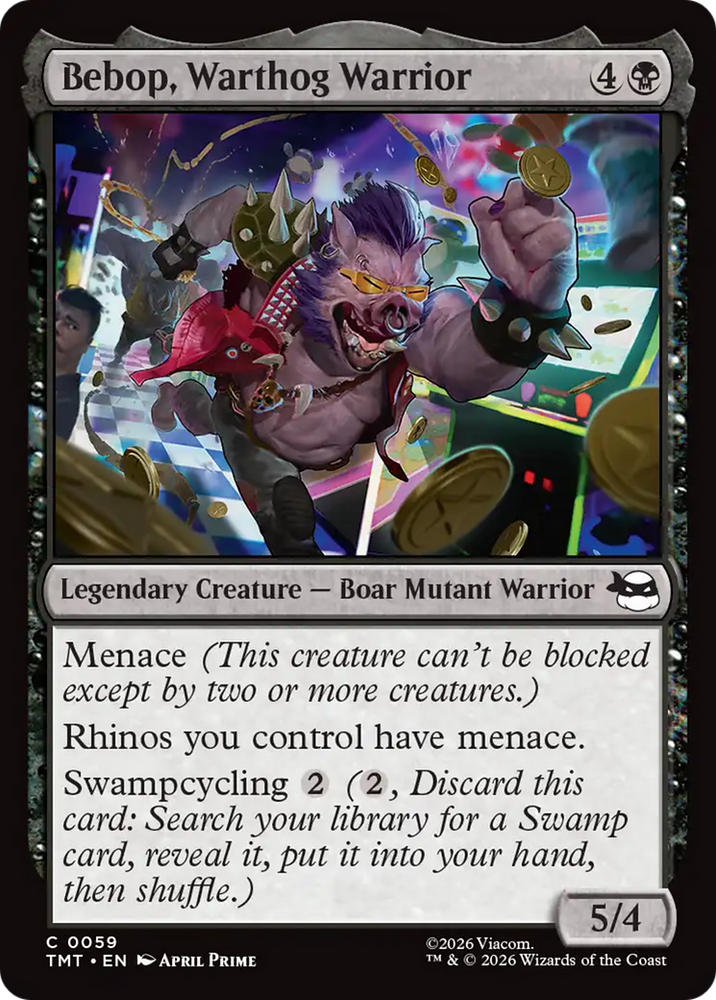 Bebop, Warthog Warrior [Teenage Mutant Ninja Turtles] Magic: The Gathering