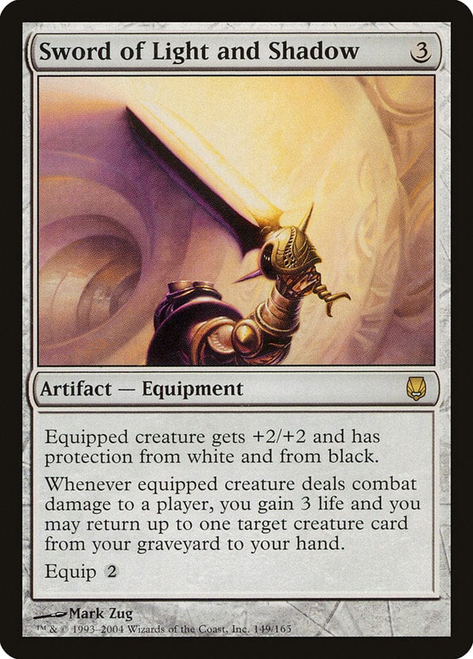Sword of Light and Shadow [Darksteel] Magic: The Gathering