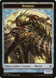 Horror // Thopter Double-Sided Token [Commander 2016 Tokens] Magic: The Gathering