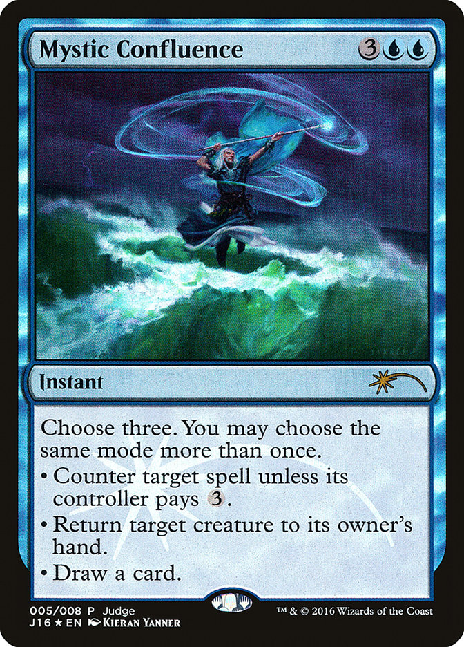 Mystic Confluence [Judge Gift Cards 2016] Magic: The Gathering
