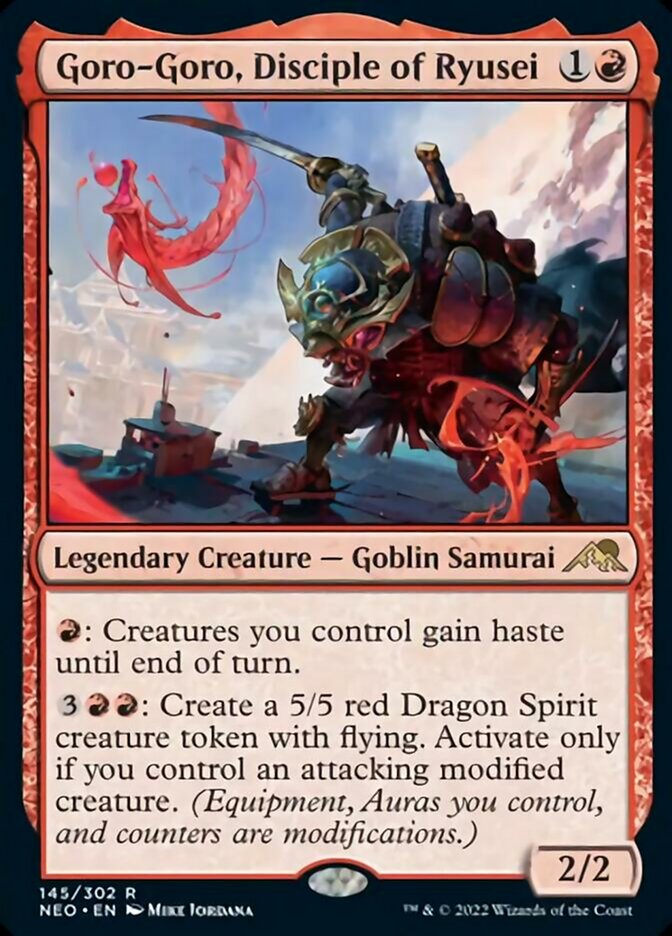 Goro-Goro, Disciple of Ryusei [Kamigawa: Neon Dynasty] Magic: The Gathering