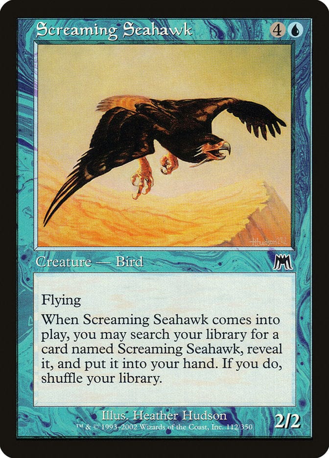 Screaming Seahawk [Onslaught] Magic: The Gathering