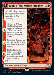 Fable of the Mirror-Breaker // Reflection of Kiki-Jiki (Extended Art) [Kamigawa: Neon Dynasty] Magic: The Gathering