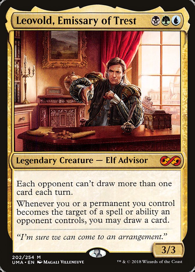 Leovold, Emissary of Trest [Ultimate Masters] Magic: The Gathering