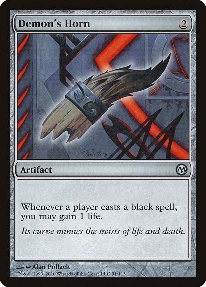 Demon's Horn [Duels of the Planeswalkers] Magic: The Gathering