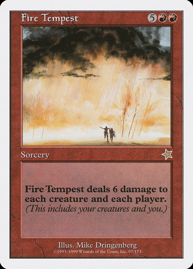 Fire Tempest [Starter 1999] Magic: The Gathering