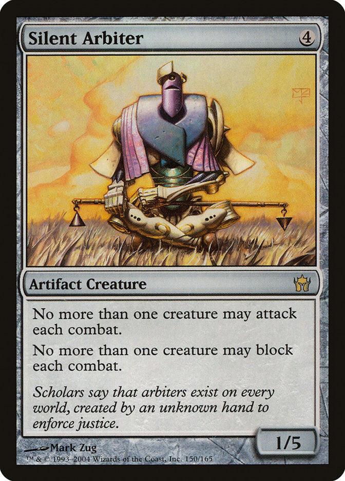 Silent Arbiter [Fifth Dawn] Magic: The Gathering