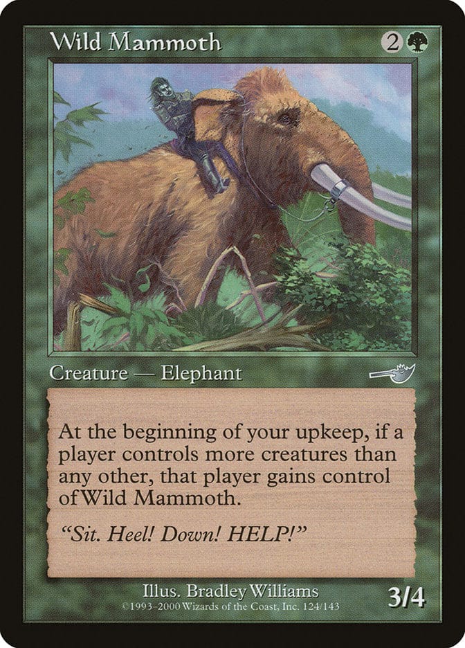 Wild Mammoth [Nemesis] Magic: The Gathering