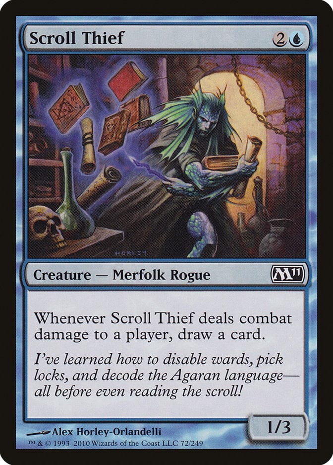 Scroll Thief [Magic 2011] Magic: The Gathering