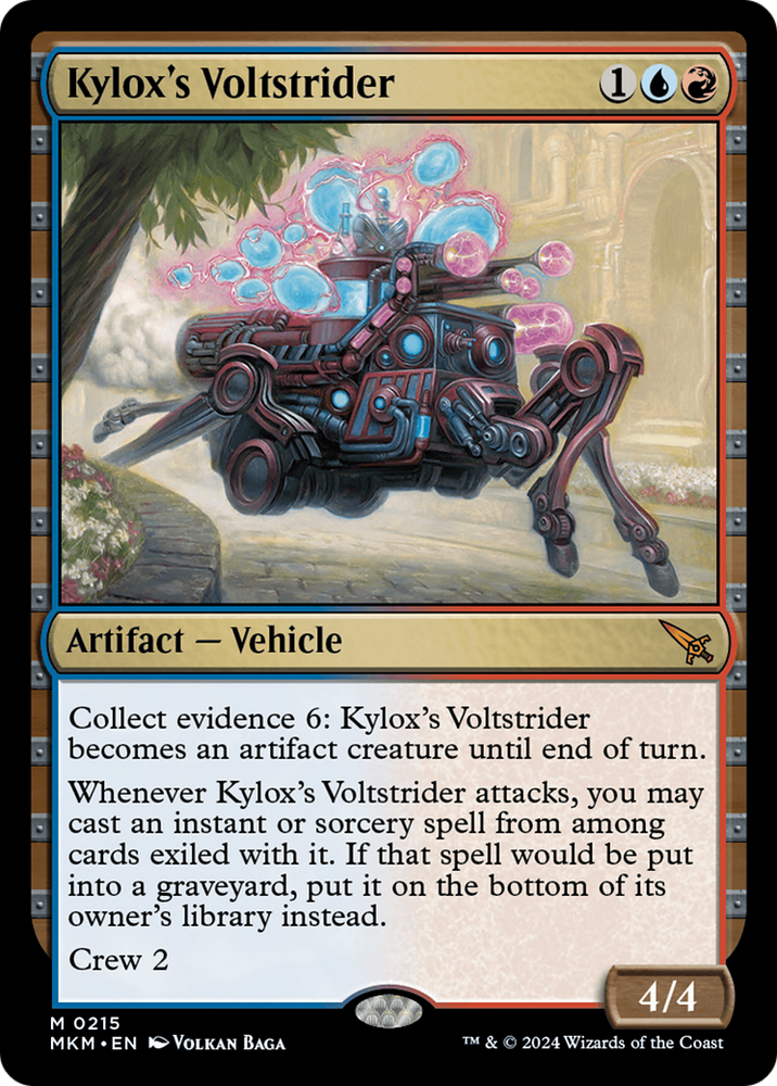 Kylox's Voltstrider [Murders at Karlov Manor] Magic: The Gathering