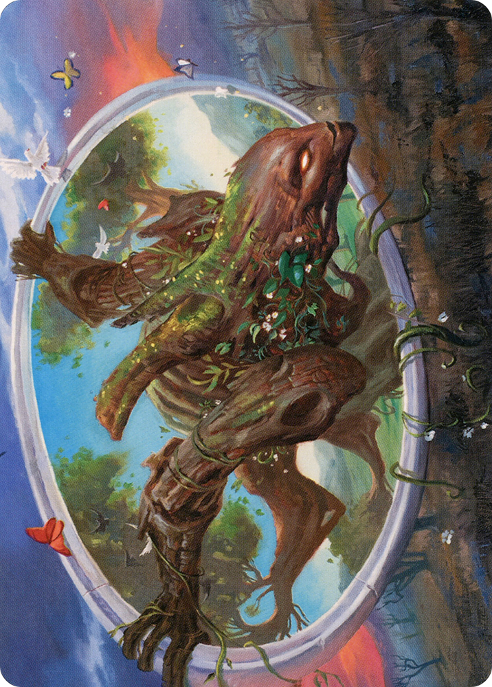 Gaea's Will Art Card [Modern Horizons 2 Art Series] Magic: The Gathering