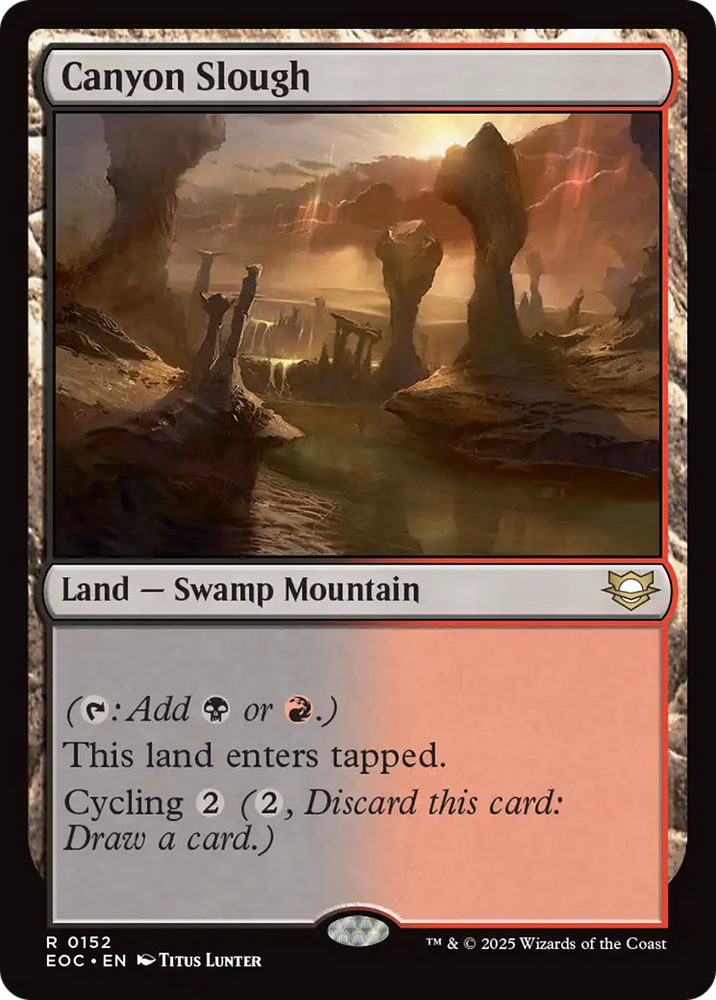 Canyon Slough [Edge of Eternities Commander] Magic: The Gathering