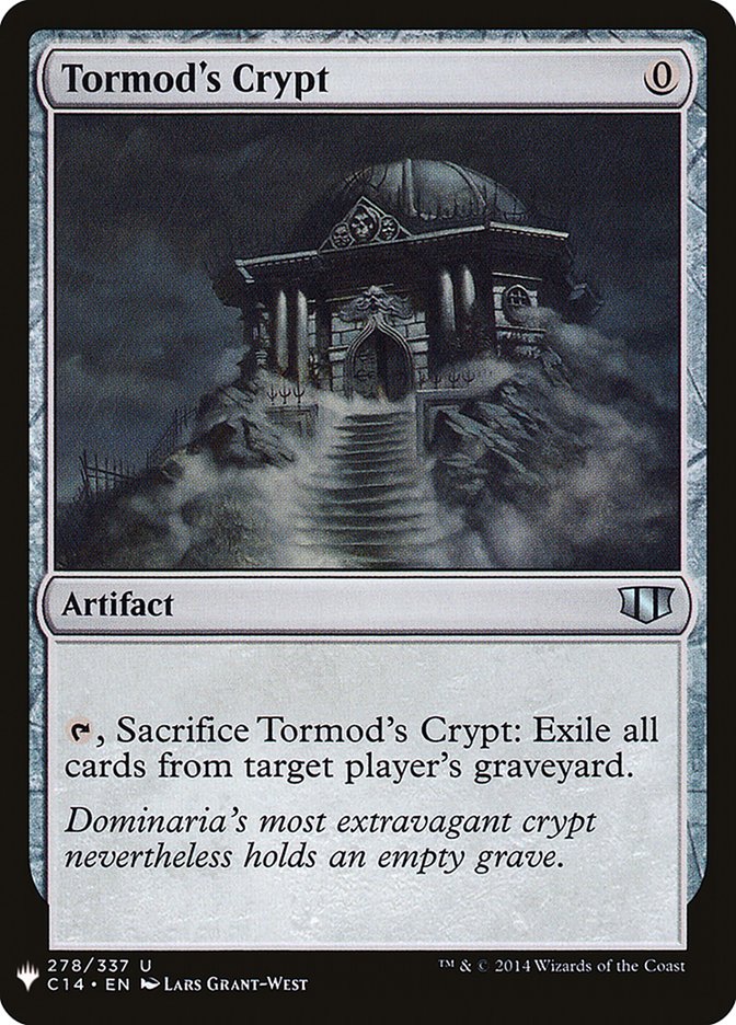 Tormod's Crypt [Mystery Booster] Magic: The Gathering