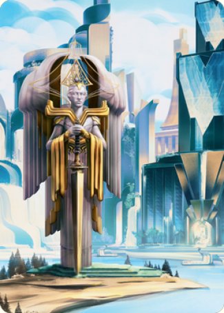 Island Art Card [Streets of New Capenna Art Series] Magic: The Gathering