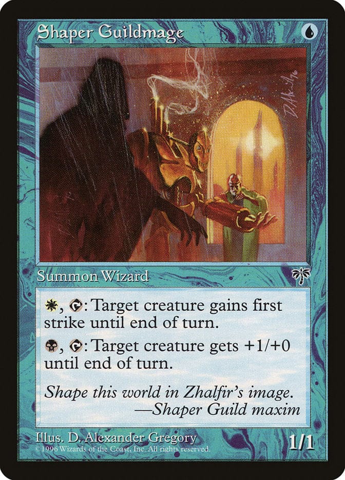 Shaper Guildmage [Mirage] Magic: The Gathering
