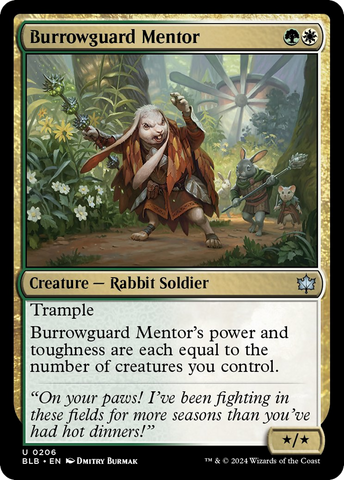 Burrowguard Mentor [Bloomburrow] Magic: The Gathering