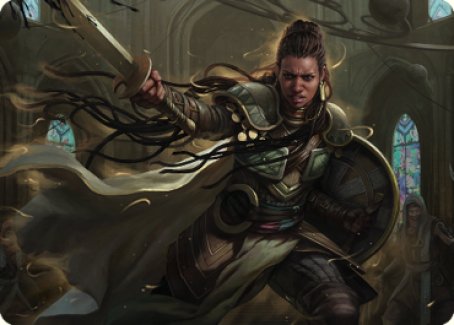 Shanna, Purifying Blade Art Card 1 [Dominaria United Art Series] Magic: The Gathering