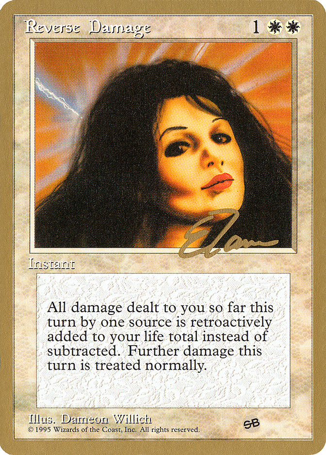 Reverse Damage (Eric Tam) (SB) [Pro Tour Collector Set] Magic: The Gathering