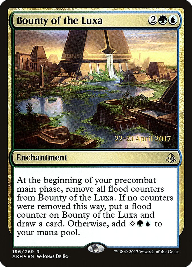 Bounty of the Luxa [Amonkhet Prerelease Promos] Magic: The Gathering