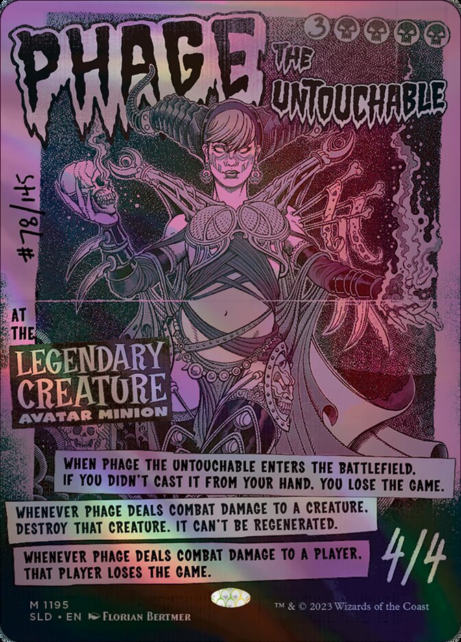 Phage the Untouchable [Secret Lair Drop Series] Magic: The Gathering