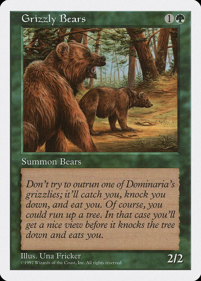 Grizzly Bears [Fifth Edition] Magic: The Gathering