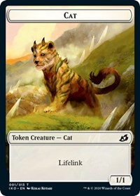 Cat // Human Soldier (003) Double-Sided Token [Ikoria: Lair of Behemoths Tokens] Magic: The Gathering