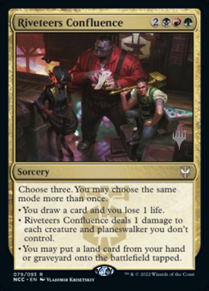 Riveteers Confluence (Promo Pack) [Streets of New Capenna Commander Promos] Magic: The Gathering