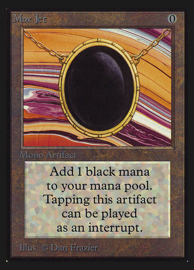 Mox Jet [Collectors' Edition] Magic: The Gathering