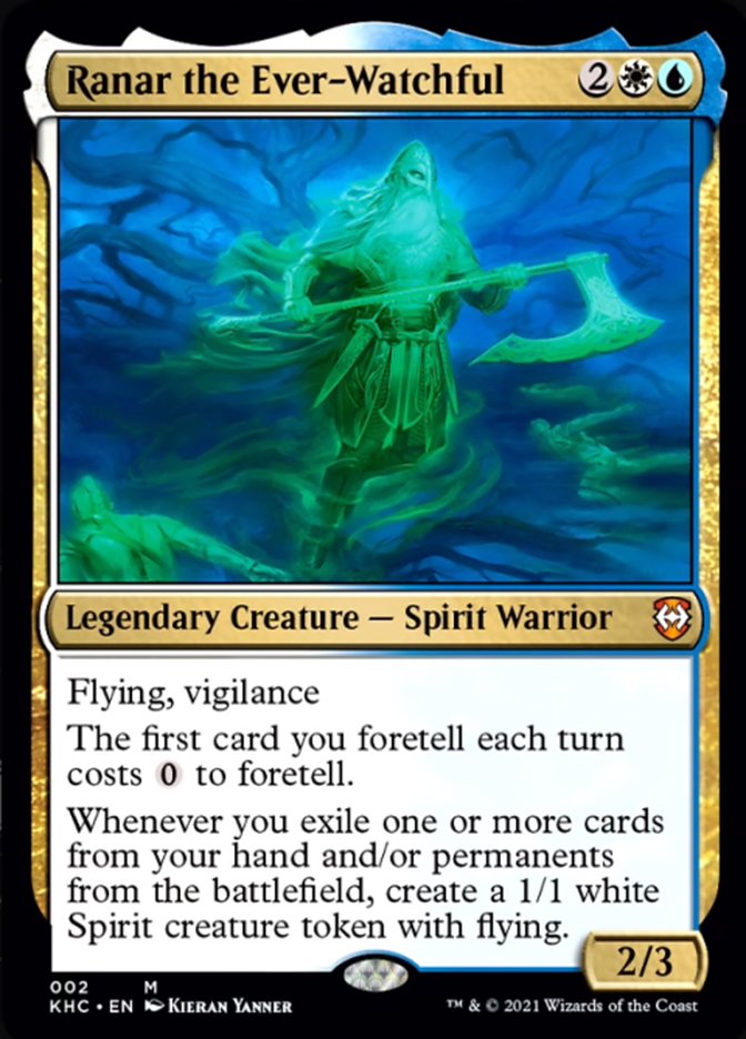 Ranar the Ever-Watchful [Kaldheim Commander] Magic: The Gathering