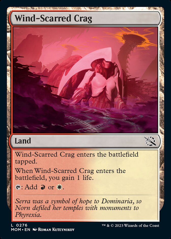 Wind-Scarred Crag [March of the Machine] Magic: The Gathering