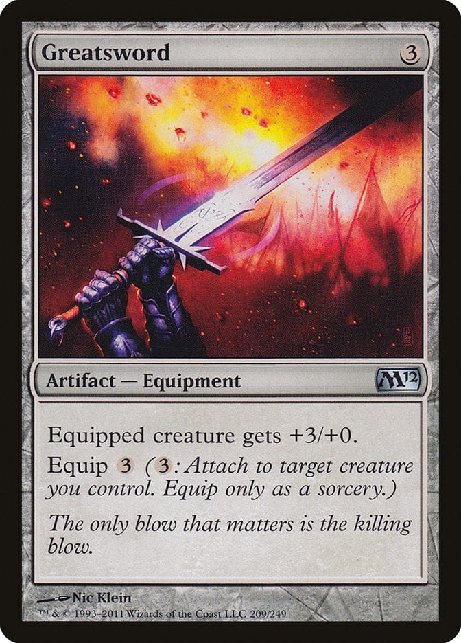 Greatsword [Magic 2012] Magic: The Gathering