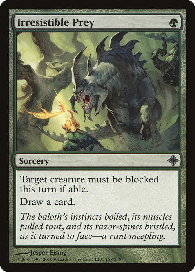 Irresistible Prey [Rise of the Eldrazi] Magic: The Gathering