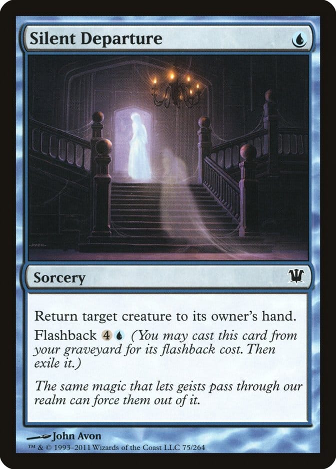 Silent Departure [Innistrad] Magic: The Gathering