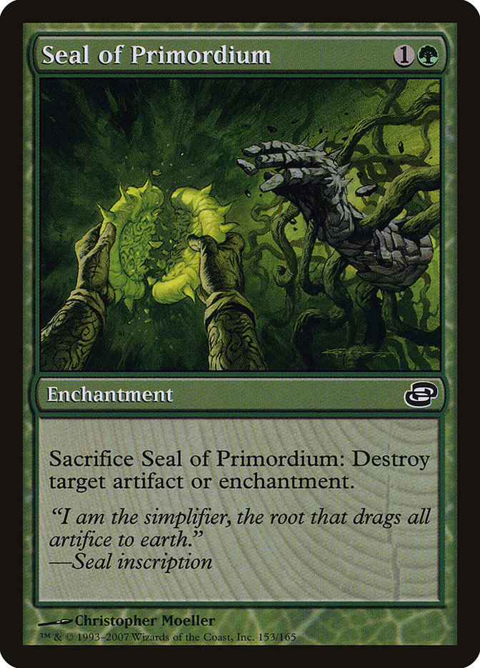 Seal of Primordium [Planar Chaos] Magic: The Gathering