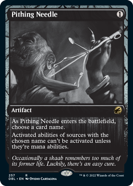 Pithing Needle [Innistrad: Double Feature] Magic: The Gathering