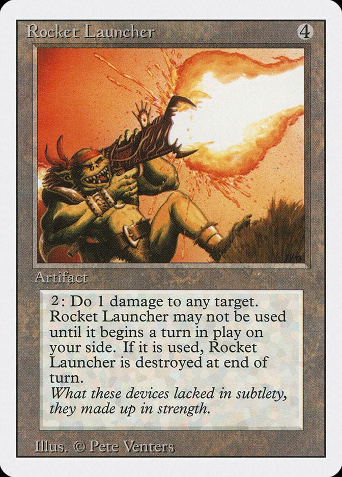 Rocket Launcher [Revised Edition] Magic: The Gathering