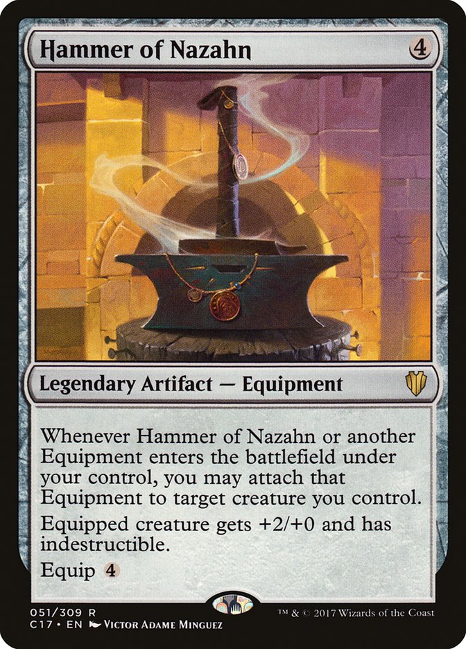 Hammer of Nazahn [Commander 2017] Magic: The Gathering