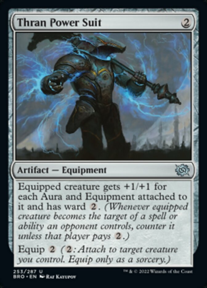 Thran Power Suit [The Brothers' War] Magic: The Gathering